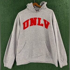 Vintage Y2K UNLV University Of Nevada Las Vegas Stitched Hoodie Women’s Size XL
